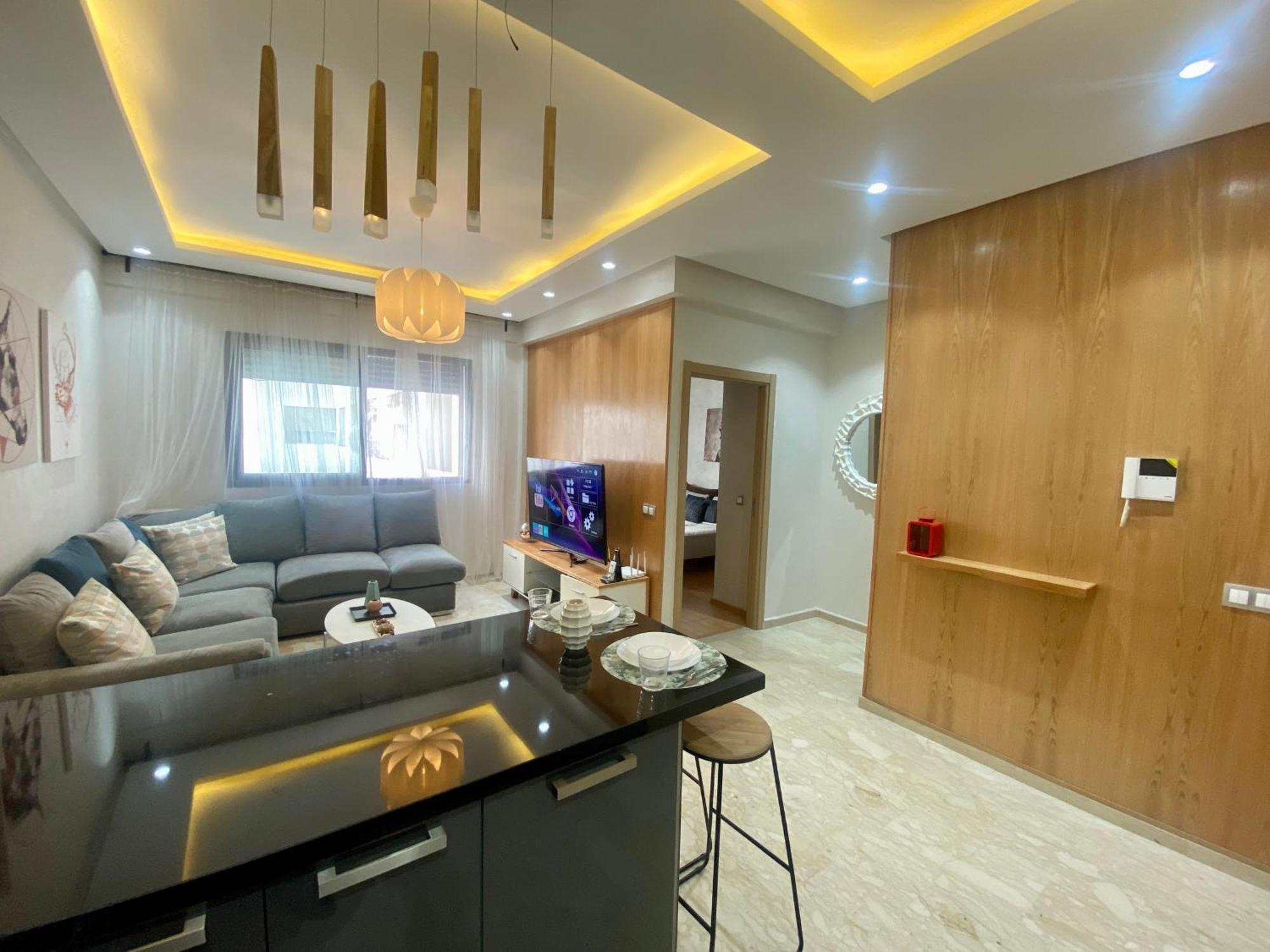 Appartement Pres De Novotel Face Au Parc Welcome Stay Mohammedia Kültér fotó