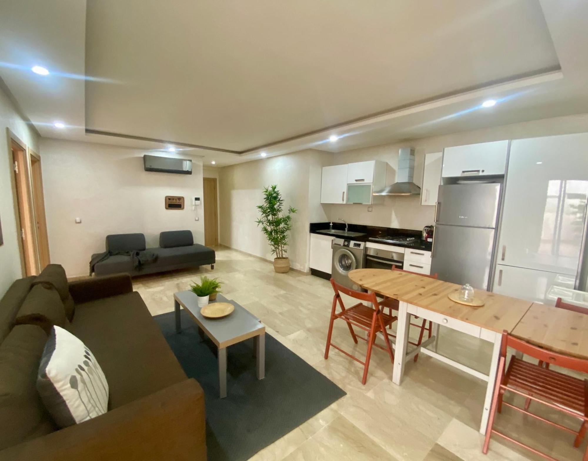 Appartement Pres De Novotel Face Au Parc Welcome Stay Mohammedia Kültér fotó